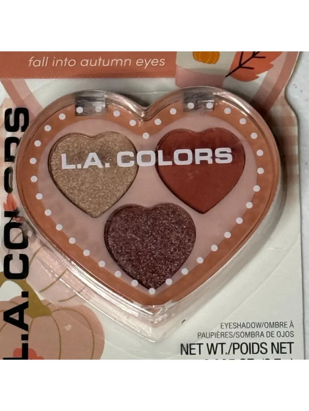L.A. Colors Everything Nice Fall Eyeshadow Palette Autumn Neutrals New